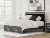 Best Deals Furniture - Ashley Furniture - Zuraleus King Upholstered Panel Storage Bed - King Upholstered Panel Storage Bed - PCB3380B11